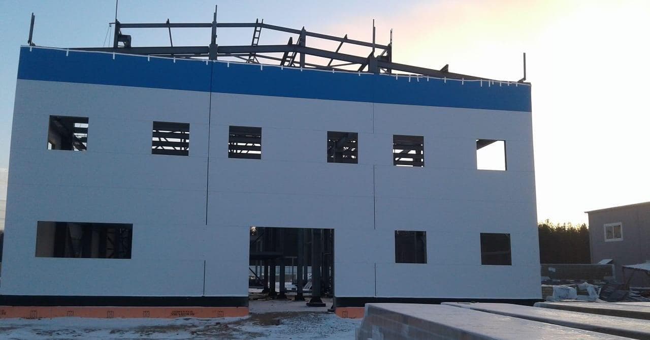 Обшивка сэндвич-панелями - изображение 3