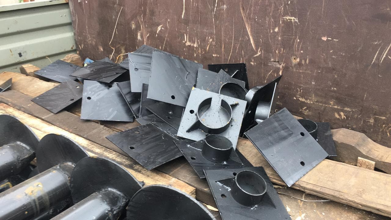 Изготовили оголовки для винтовых свай - изображение 1