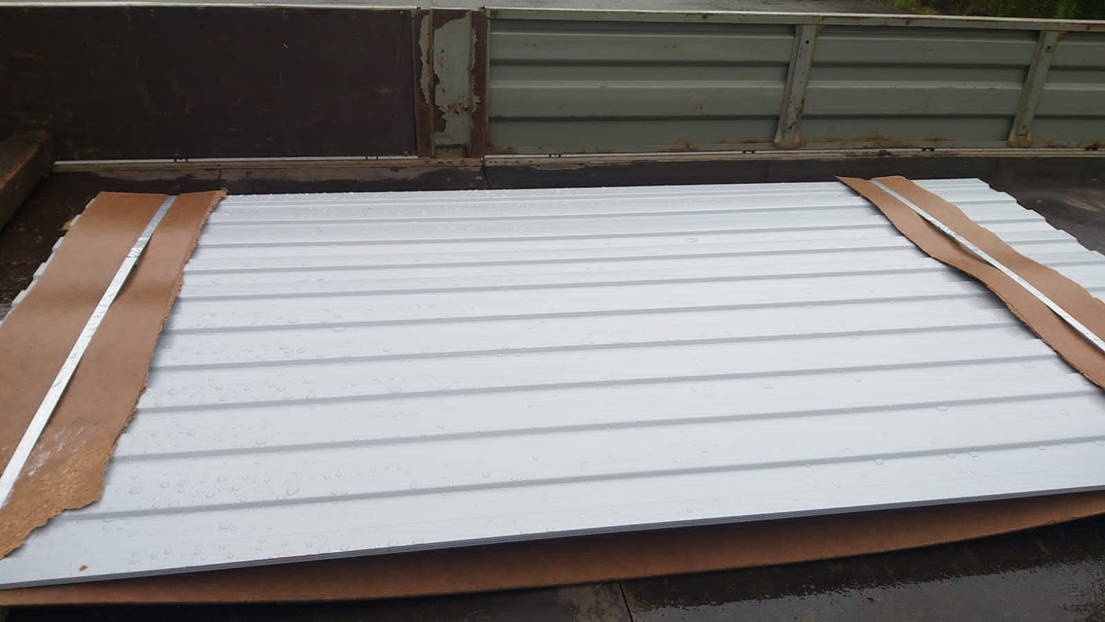 Профлист С-8 для забора 0,5мм 9003 - изображение 2