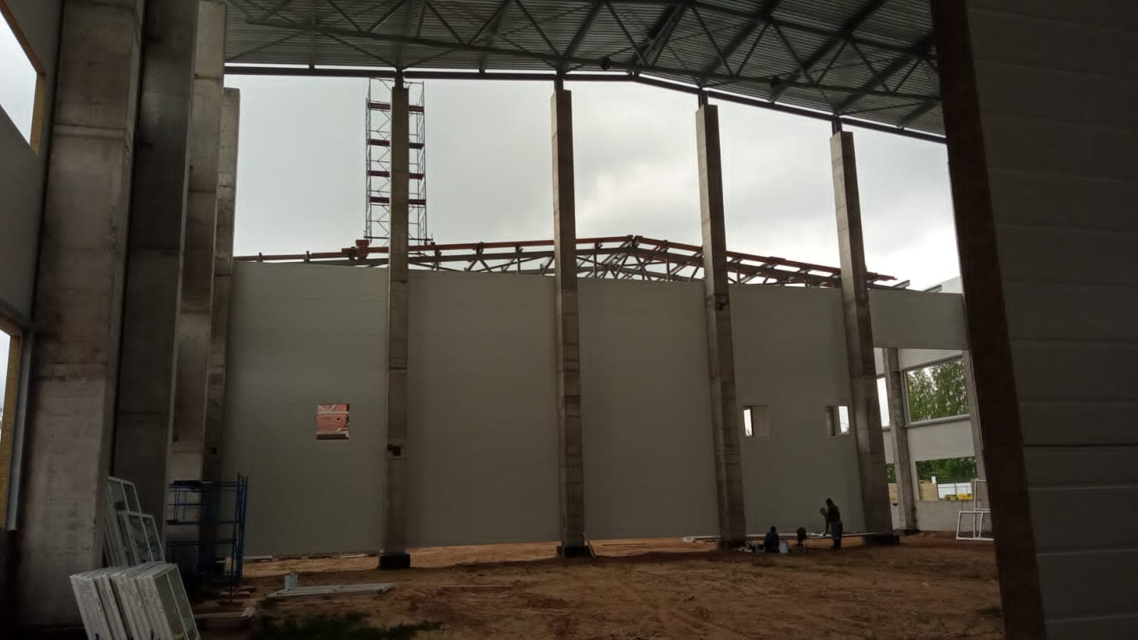 Обшивка сэндвич-панелями - 1