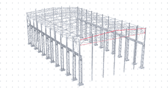 Металлические фермы 6 м - 3