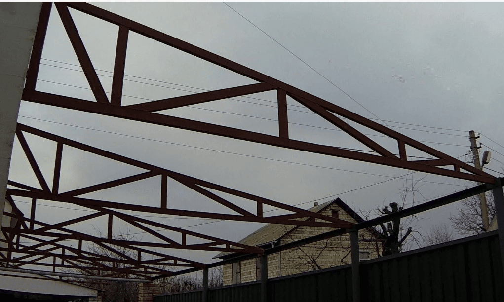 Односкатные фермы - 1