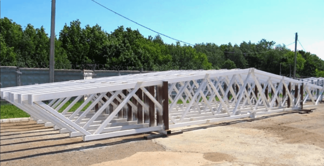 Металлические фермы 36 м - 1