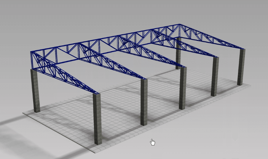 Металлические фермы 9 м - 1