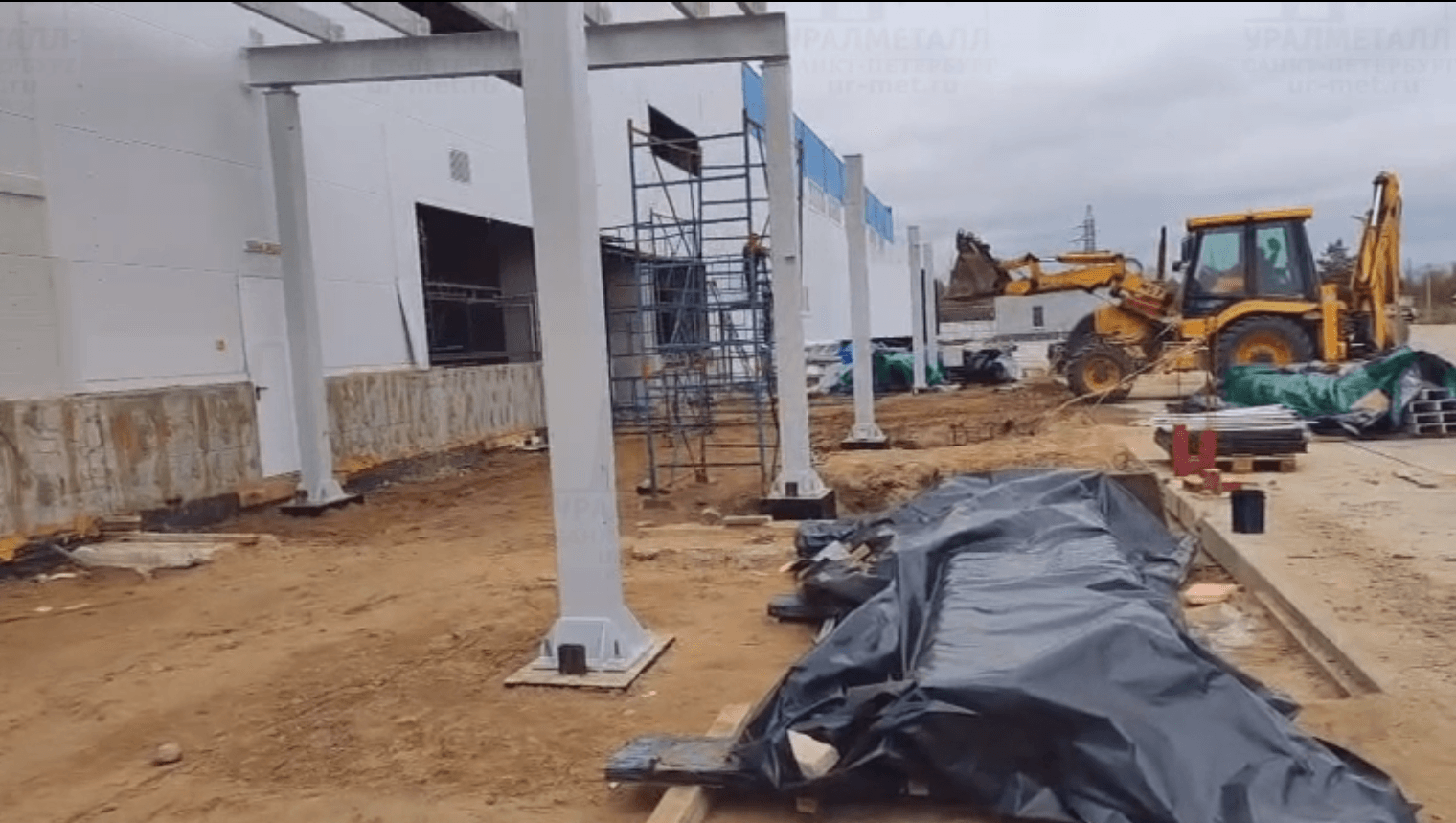 Монтируем каркас — следующий пролет встаёт на место - изображение 3