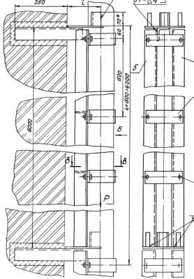 Опора для вертикальных трубопроводов А14Б 310.000-01 - 1