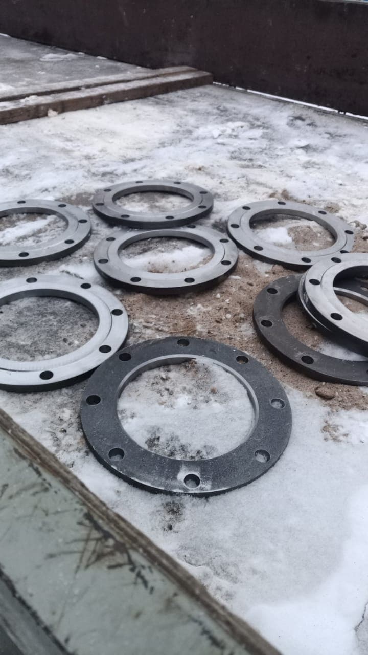 Изготовили фланцы для заказчика - изображение 1