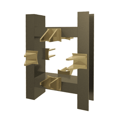 Опора неподвижная лобовая четырехупорная Т5.04 - 1