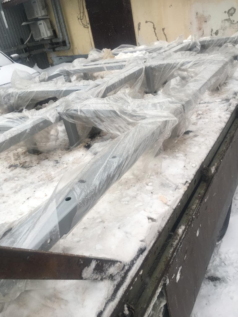 Сделали, отвезли заказчику рамы под оборудование - изображение 2