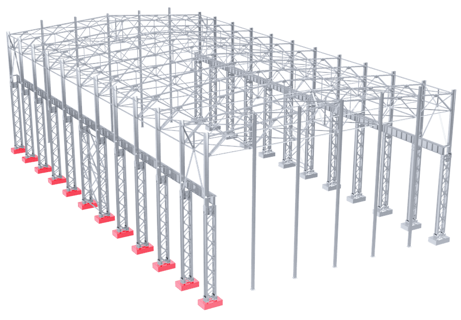 Металлические фермы 6 м - 2