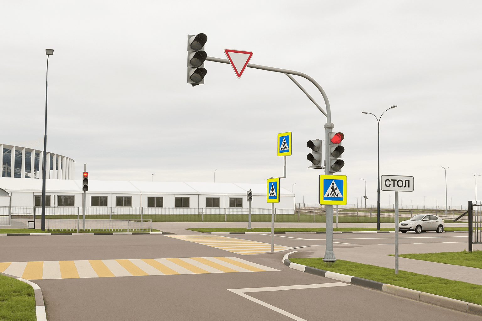 Светофорные опоры - 1