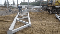 Металлические фермы 21 м