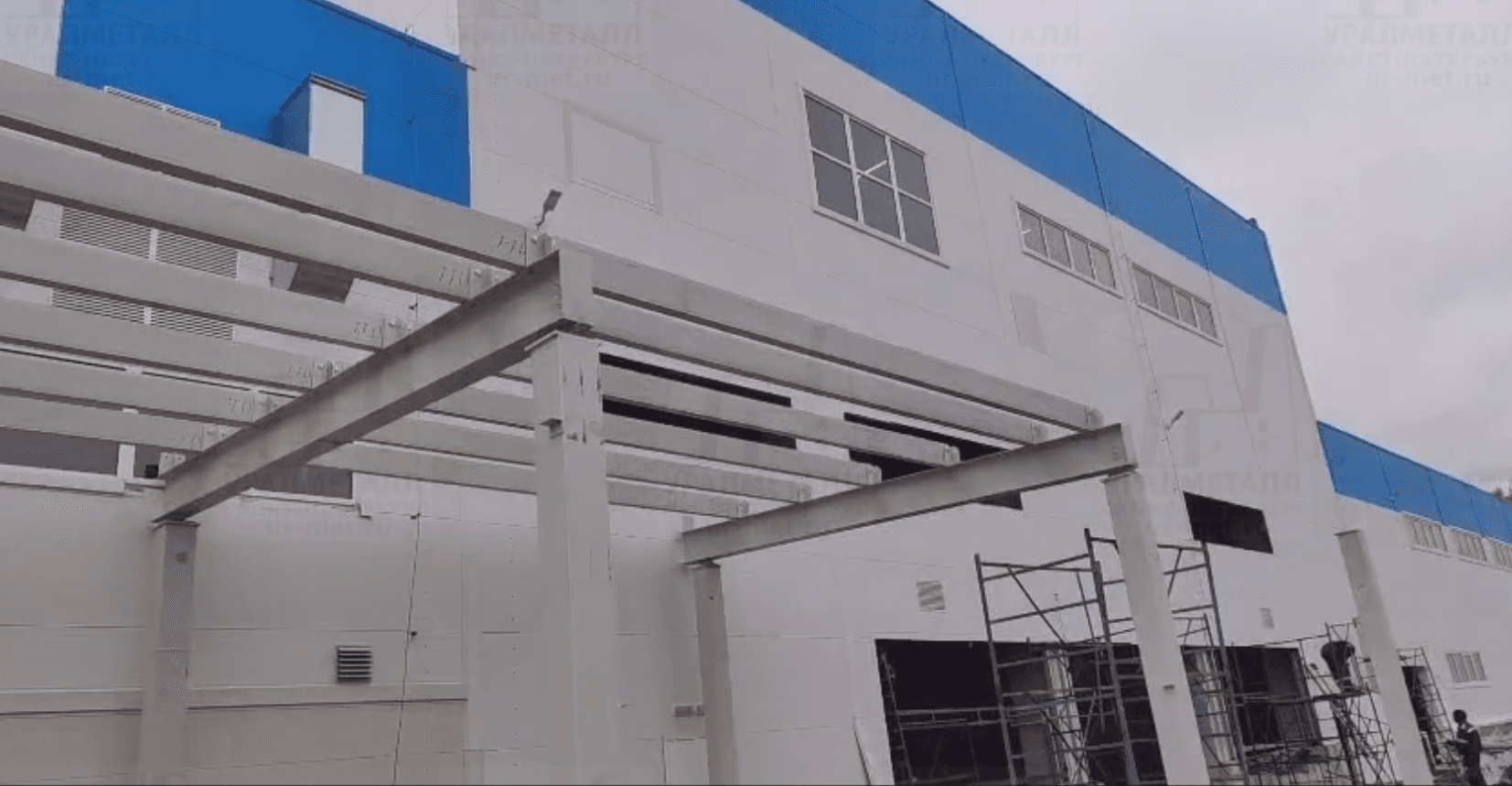 Монтируем каркас — следующий пролет встаёт на место - изображение 5