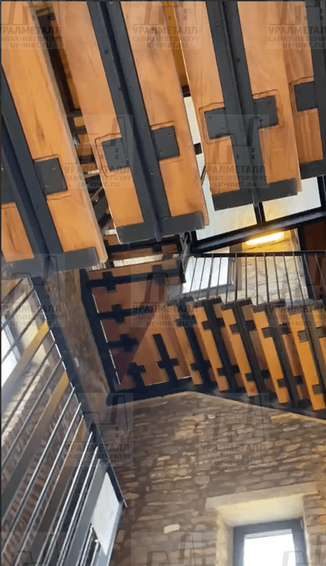 Изготовили и установили лестницу для башни - изображение 4