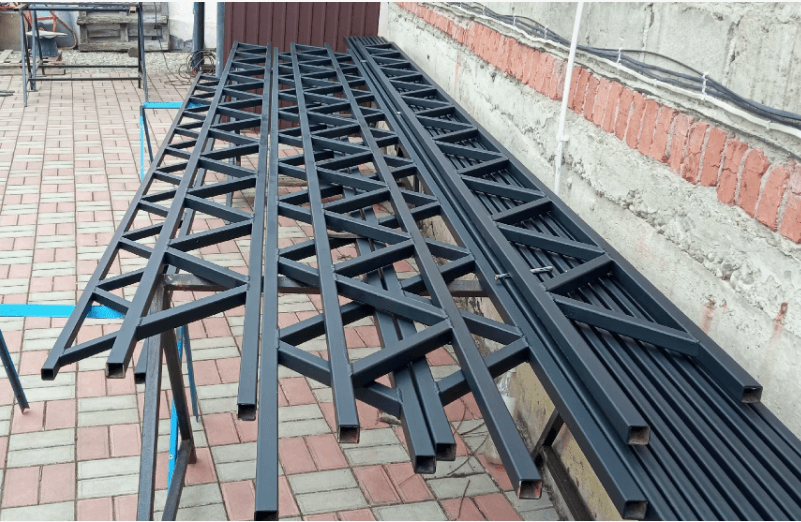 Металлические фермы 42 м - 1