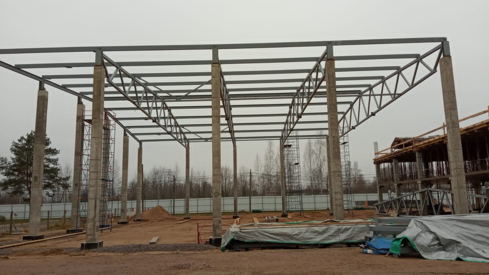 Производственное здание 156х30м высотой 16м - изображение 12