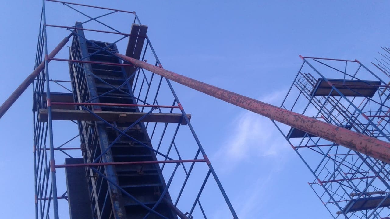 Заливаем колонны здания 156х30м максимальной высотой 16м - изображение 3