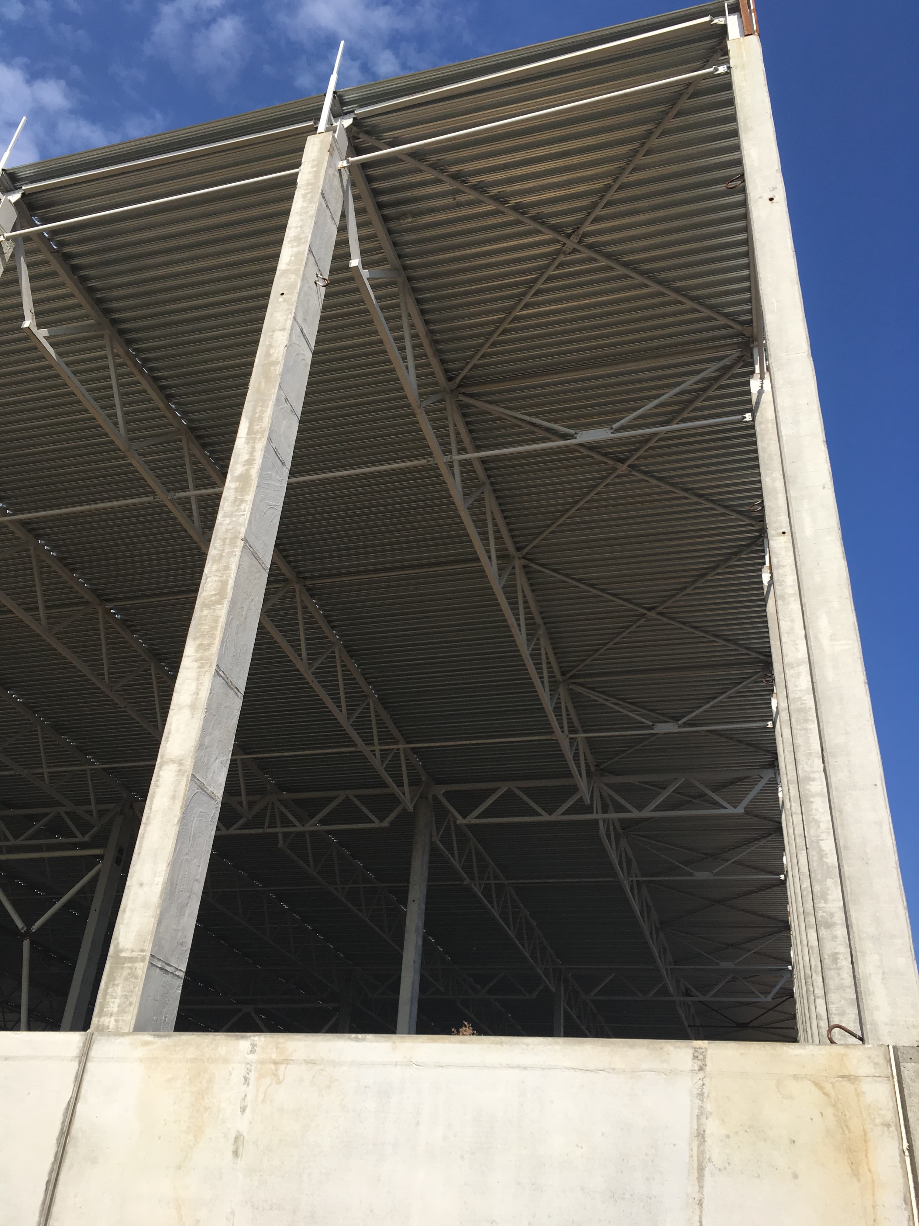 Изготовили и смонтировали металлоконструкции крыши здания склада в Ленинградской области 120х72м - изображение 5