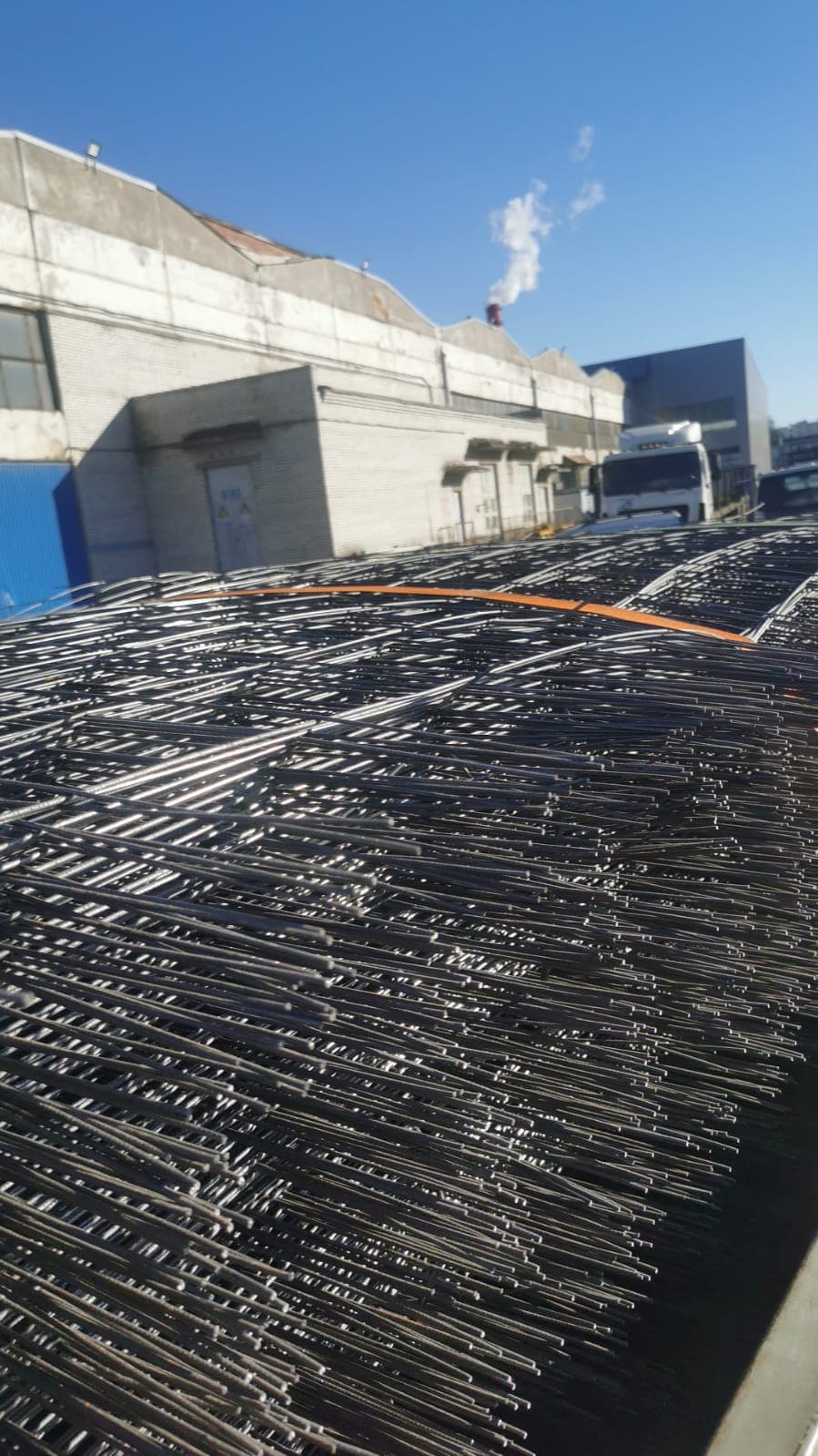 Сварили сетку арматурную ячейкой 6х150х150. Карта 2000х6000мм