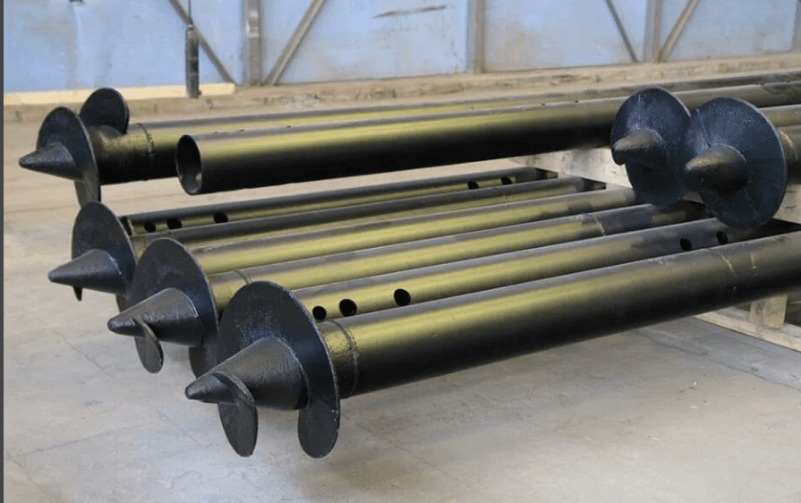 Литые винтовые сваи - 1