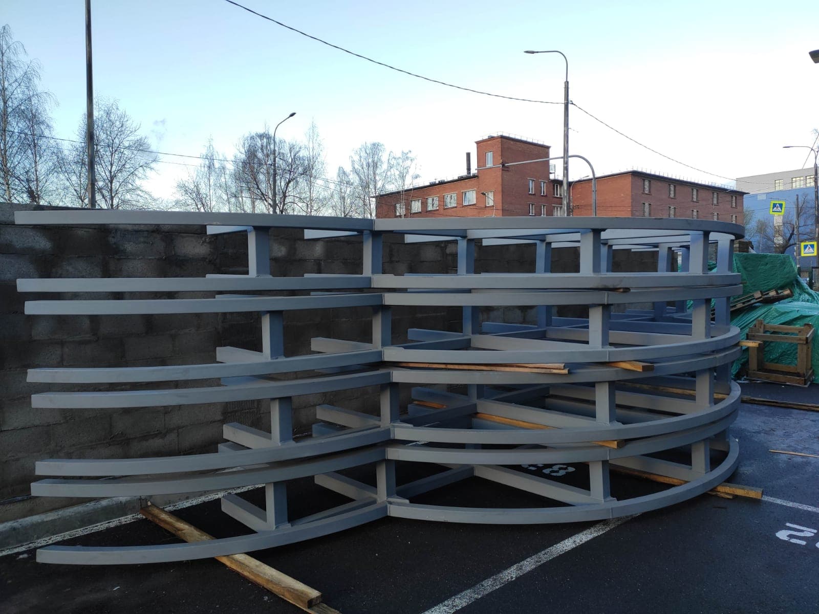 Арочные металлоконструкции в СПб