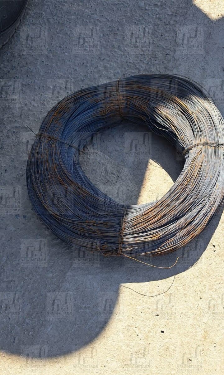 Бухта проволоки термически обработанной 1,2 для вязки арматуры