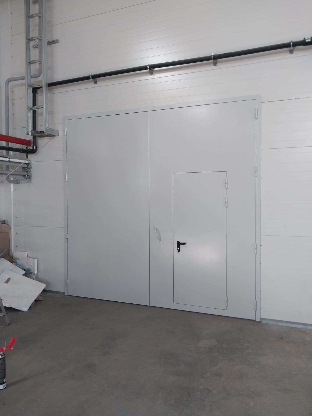 Противопожарные ворота на производство