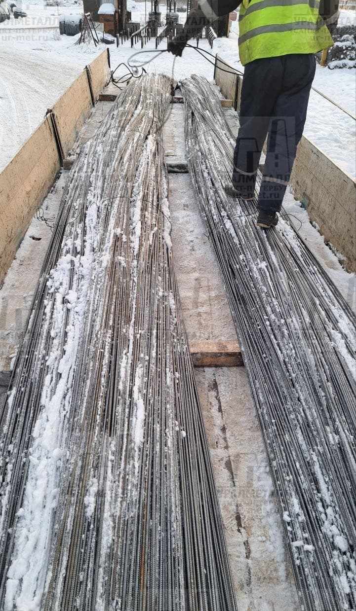 В любой мороз доставляем арматуру