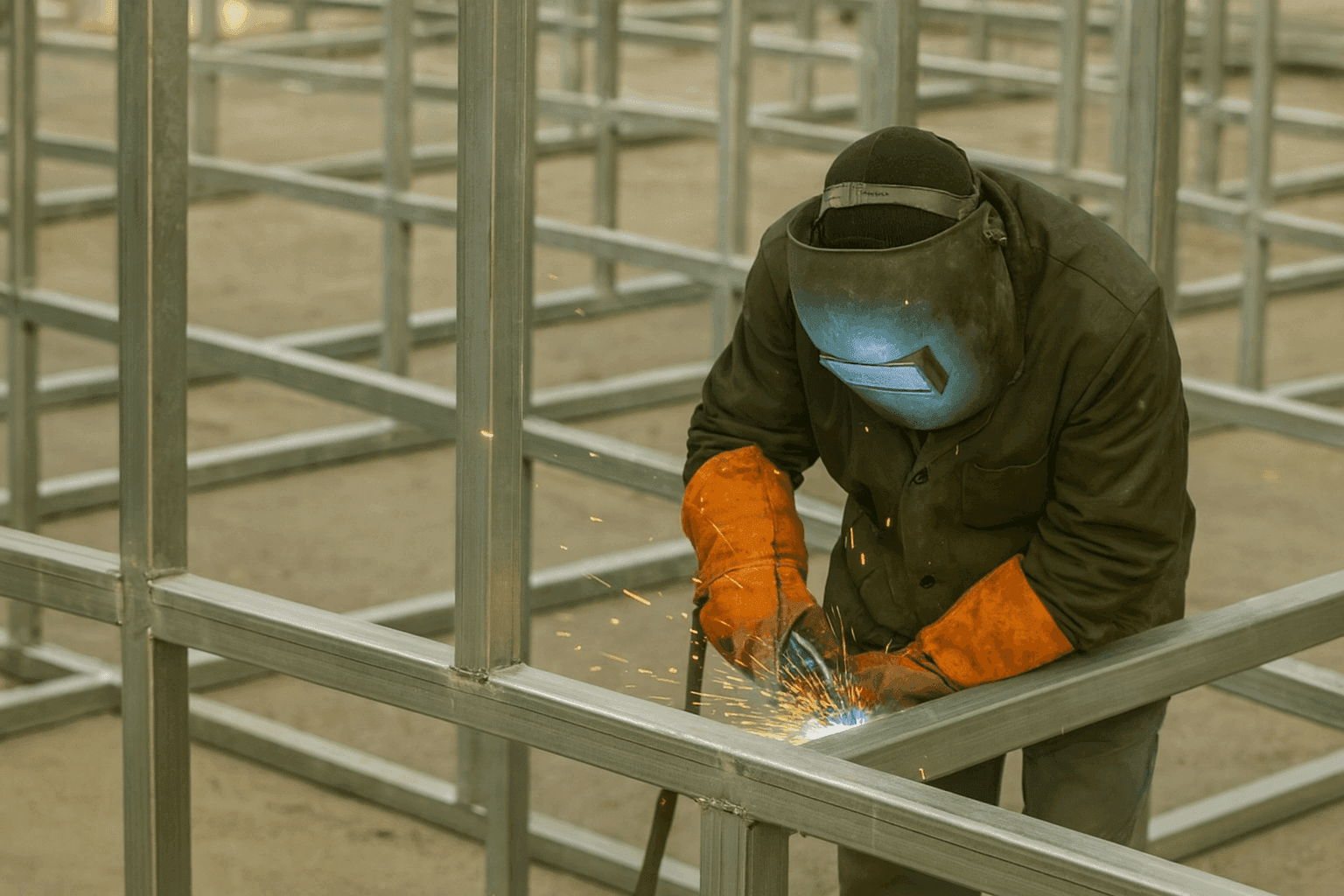 Изготовление металлоконструкций каркасов зданий - 1