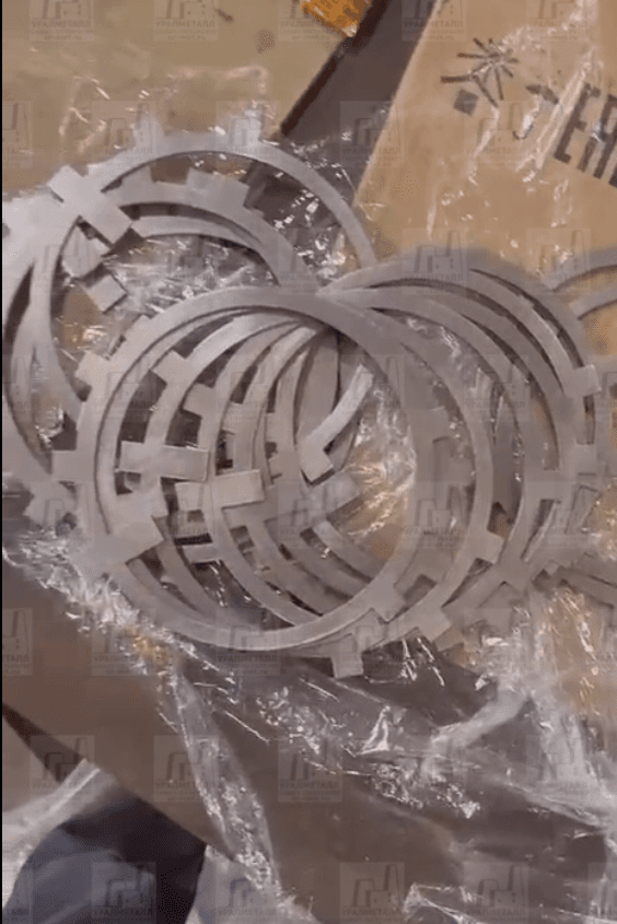 Изготовили токосъемные кольца