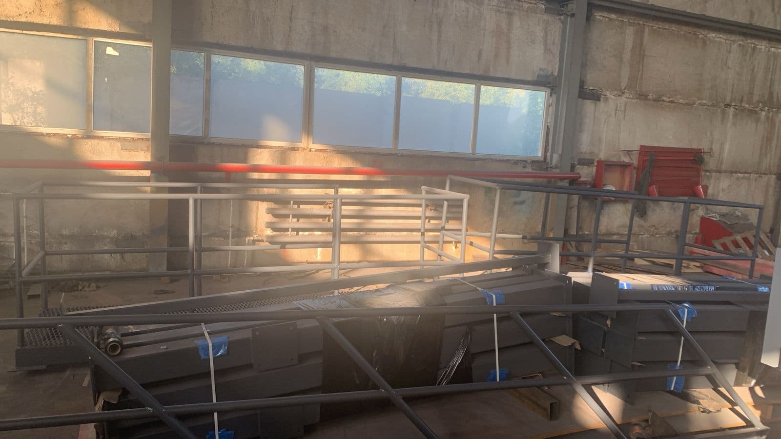 Колонны площадок