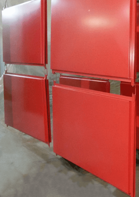 Фасадные кассеты с порошковым покрытием - 1