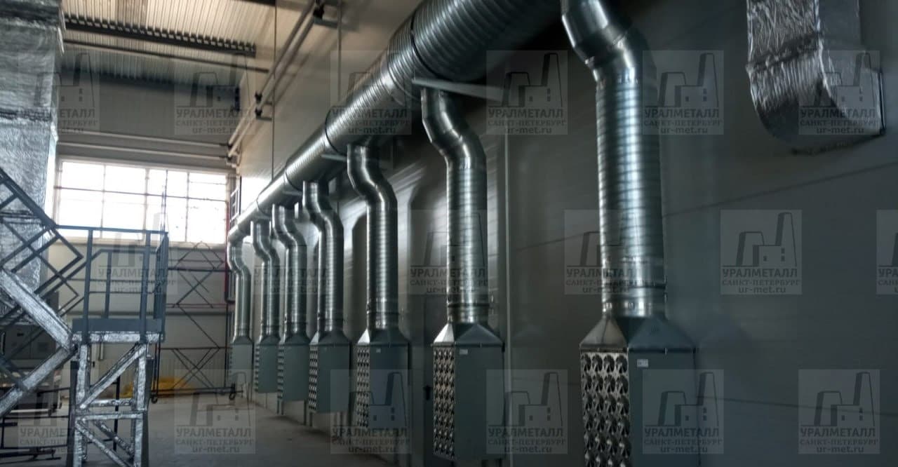 Монтируем вентиляцию