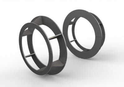 Опора неподвижная щитовая усиленная Т9.24 - 1