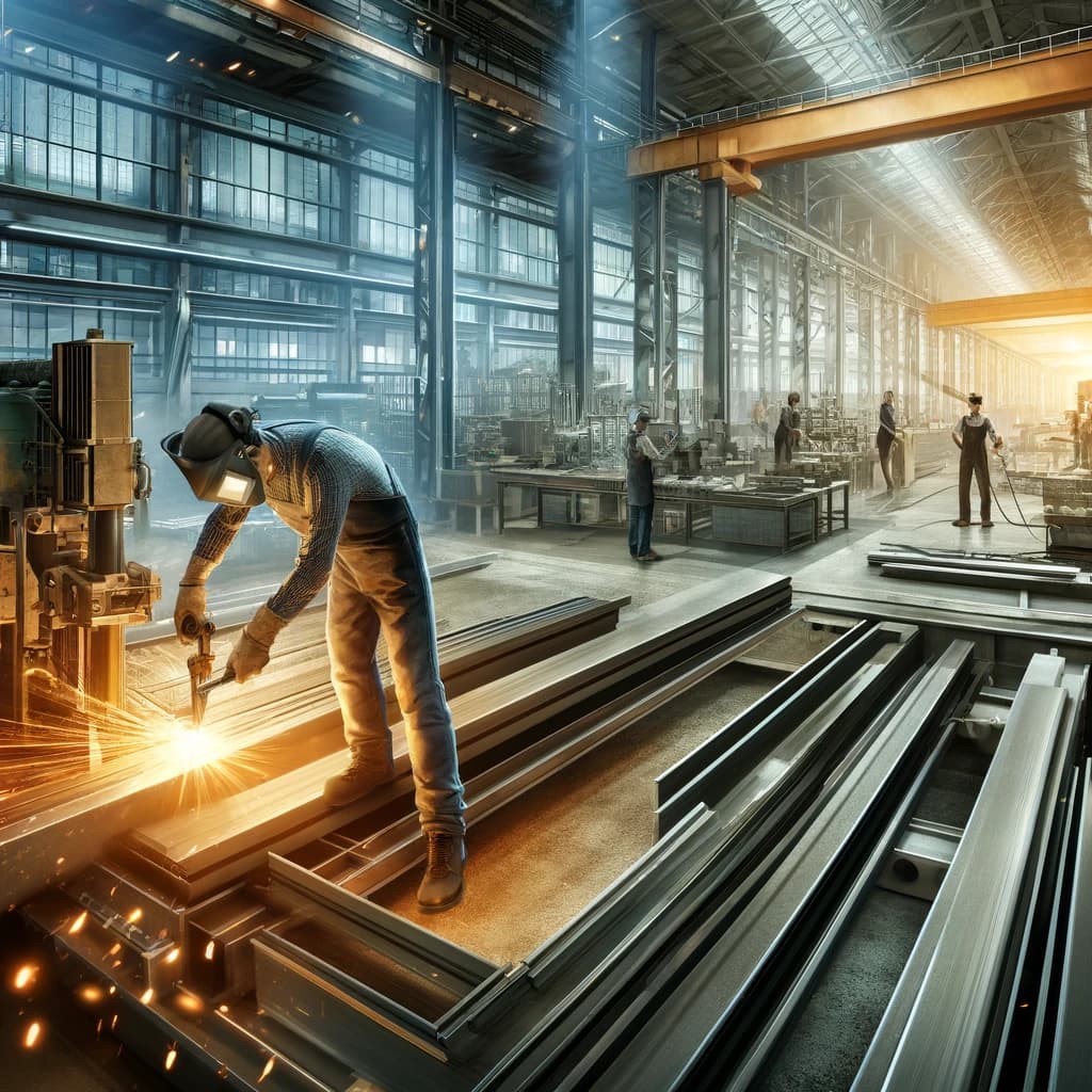 Металлические каркасы и конструкции в промышленном производстве: оптимизация процессов и пространства.