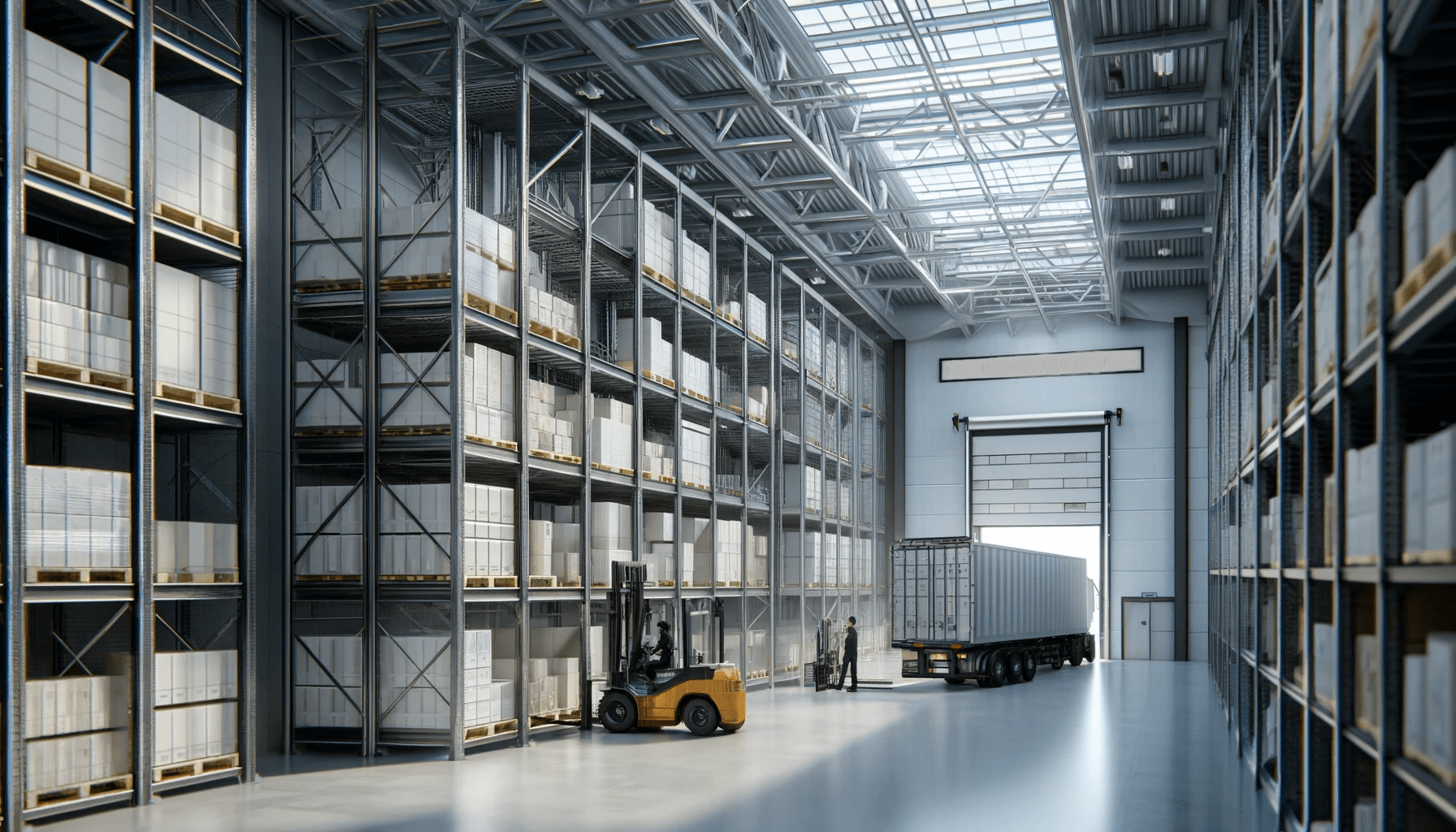 Металлоконструкции в сфере логистики и складского хозяйства: склады, терминалы, грузоперевозки.