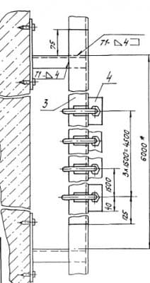Опора со сплошным основанием А14Б 301.000 - 1