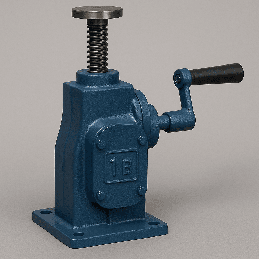 Винтовой подъемник с ручным приводом г.п. 1 тс. марки 1 В - 1