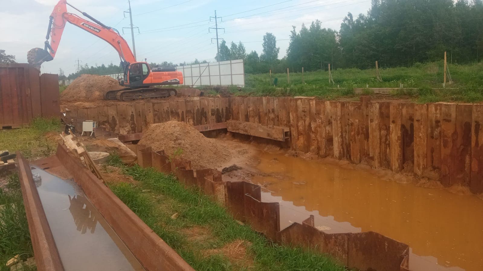 Шпунт, забивка, демонтаж, устройство шпунтового ограждения - изображение 1