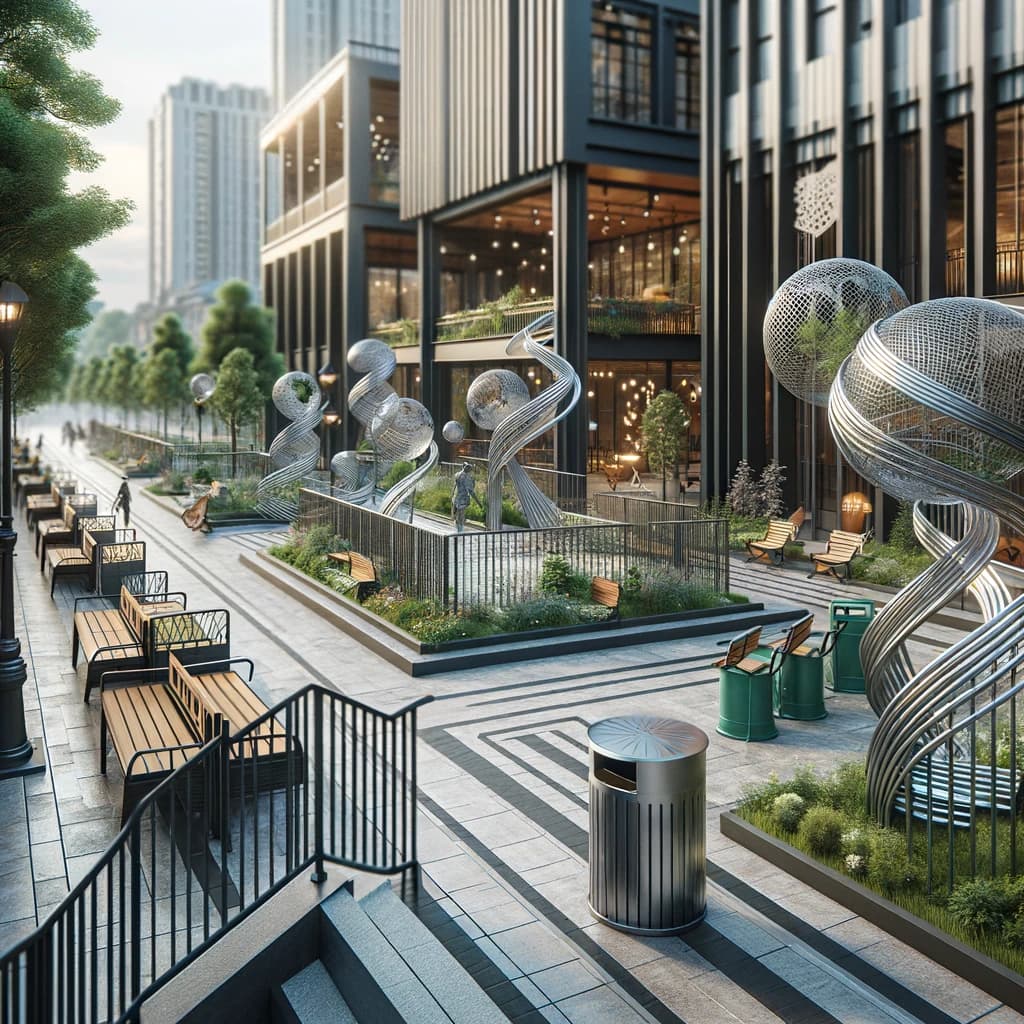 Металл и Магия Дизайна: Функциональность встречает Эстетику