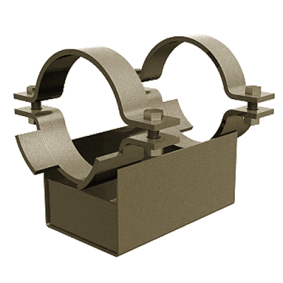 Опора опора корпусная хомутовая 530-кх-а13 - 1