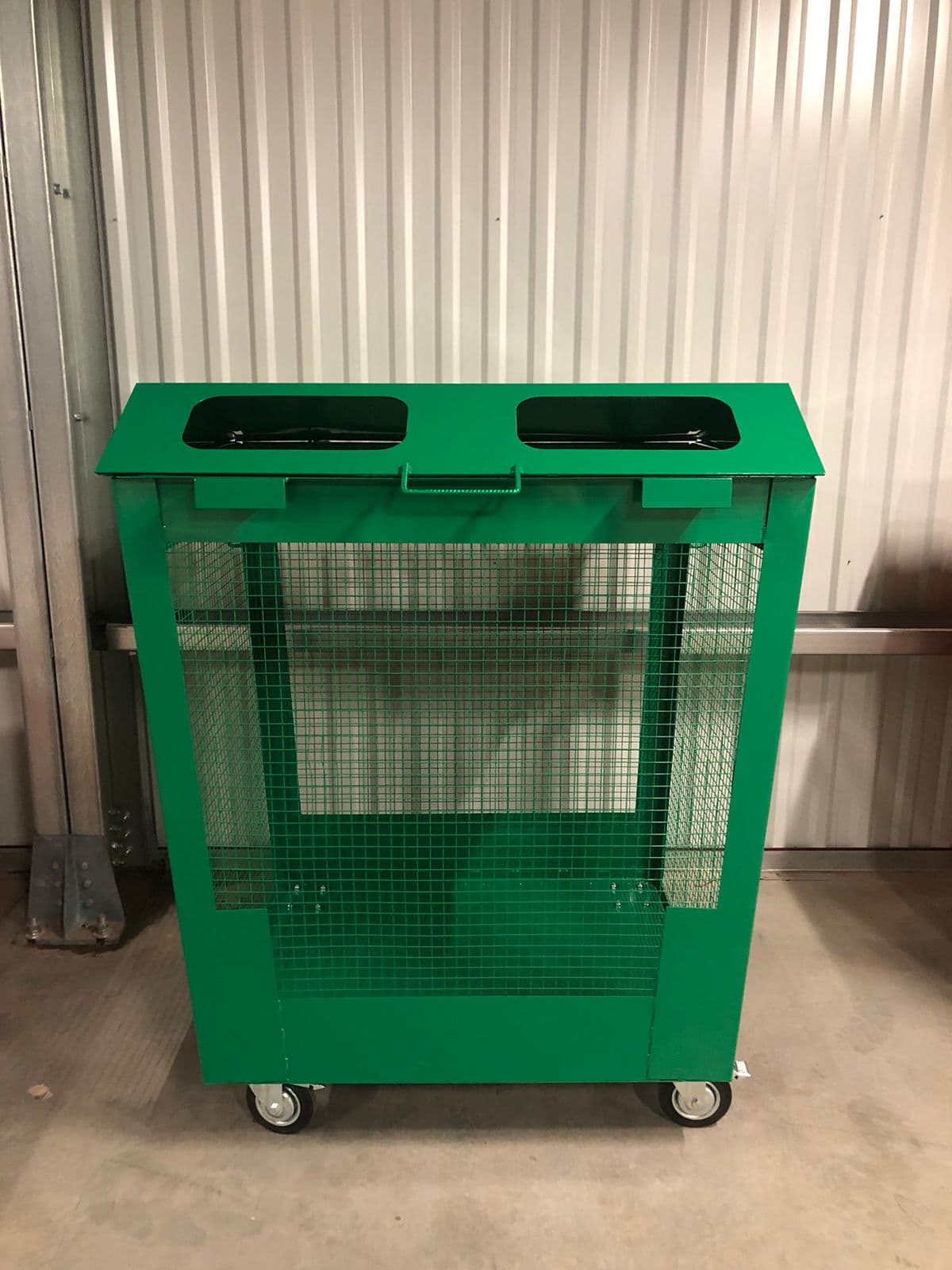 Контейнеры для мусора, ветоши, сетчатый контейнер для пластика - 3