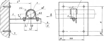 Опора отдельная А14Б 290.000-03 - 1