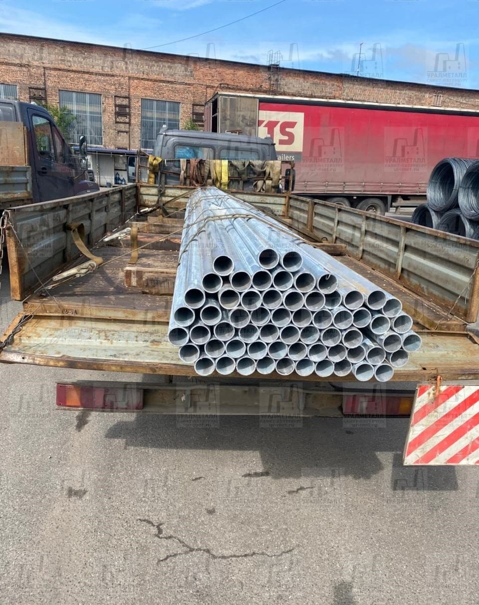 Круглая оцинкованная труба