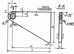 Плавник по 1-02 ОСТ 34-10-734-93 - 1
