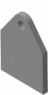 Проушина по 1-05 ОСТ 34-10-733-93 - 1