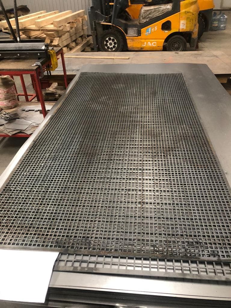 Сделали решетки для чешского оборудования