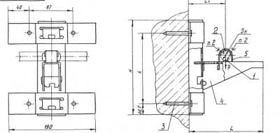 Опора отдельная А14Б 291.000-10 - 1