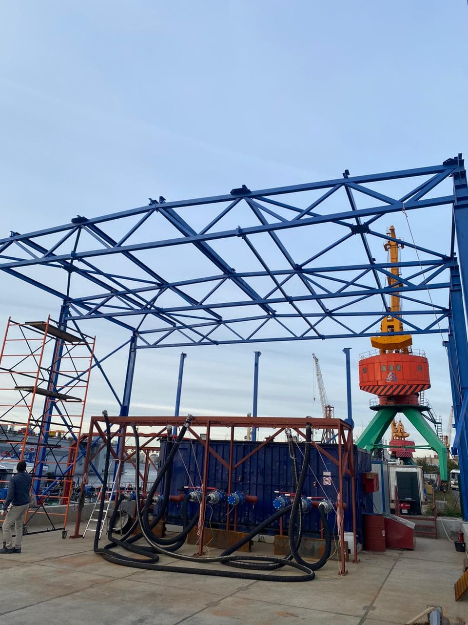 фото фермы 12м изготовление металлических ферм 4.jpg