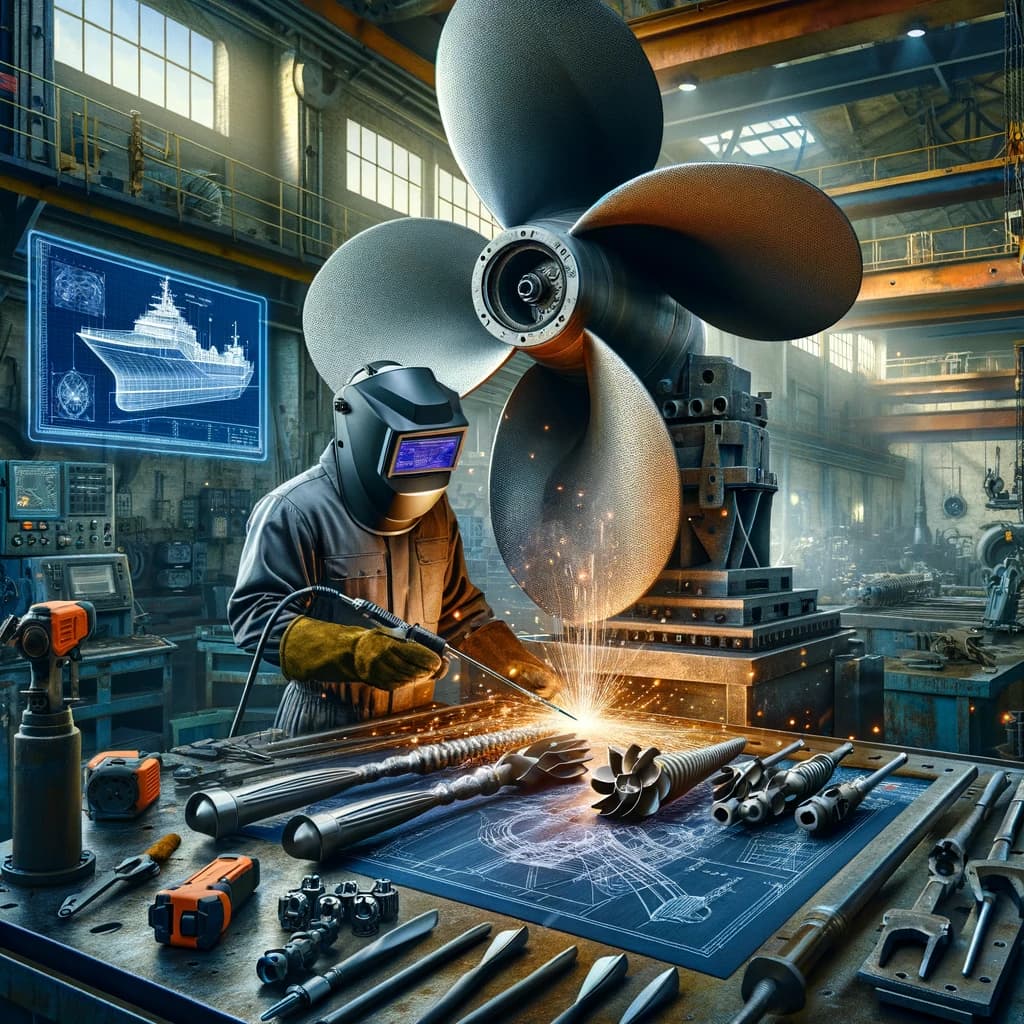 Производство металлических деталей и компонентов для судостроения и судоремонта